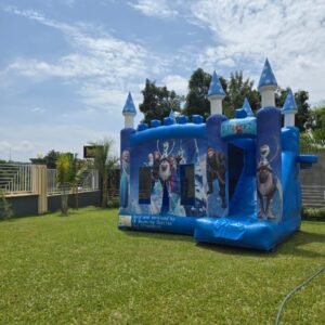 Frozen Ice Kingdom Bouncy Castle
